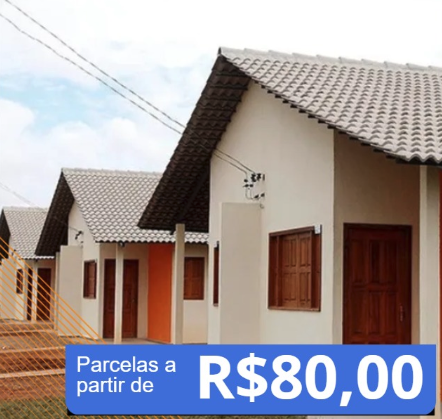 Família feliz com casa do Minha Casa Minha Vida