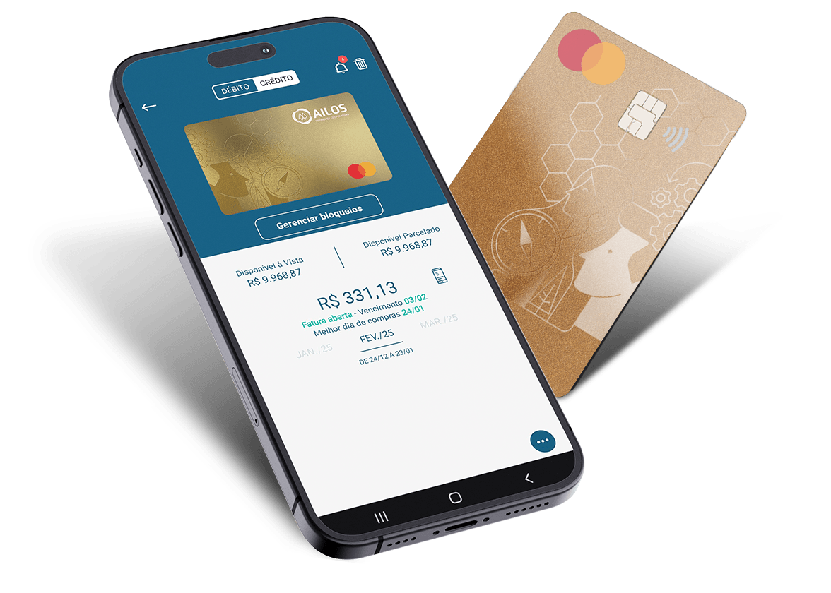 Cartão Ailos Mastercard Gold