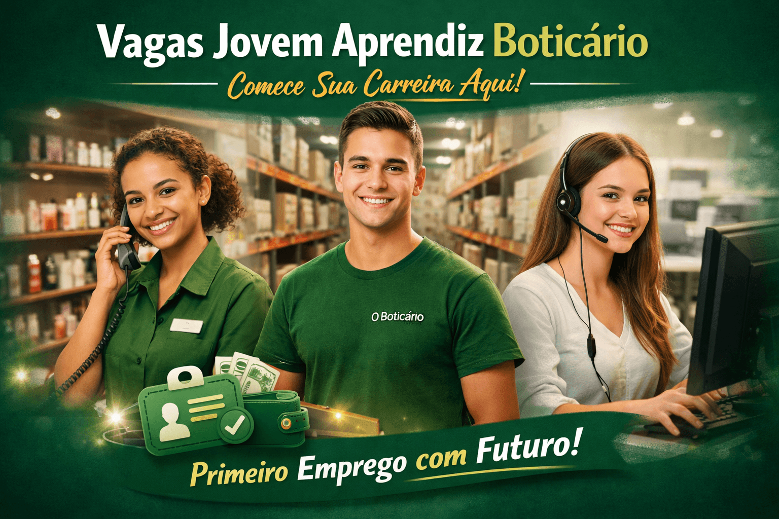 Vagas Jovem Aprendiz Boticário - CURSOS E VAGAS